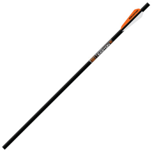 Easton EASTON XBOW BOLT 9MM CARBON 20" W/3" VANES HALF MOON 6-PK