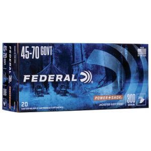 eral 4570AS Power-Shok 45-70 300 GR JSP 20 Rounds Ammo