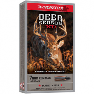 chester X7DS Deer Season XP 7mm Rem Mag 140 GR Extreme Point 20 Rounds Ammo