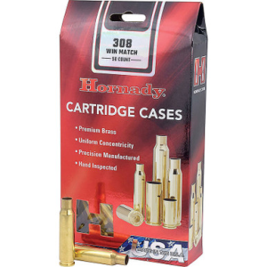 HORNADY 8661 UNPRIMED BRASS 308 WINCHESTER 50 CT.