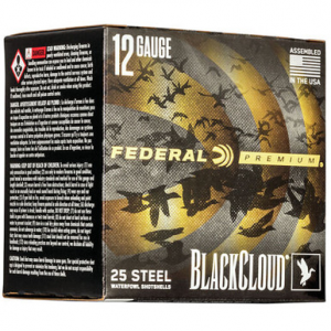 eral PWBX134BBB Black Cloud FSS 12 Gauge 3.5 1 1/2 Oz BBB Shot 25 Rounds Ammo