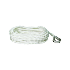 Seasense 50013026 Anchor Line Tw 3/8" X 100' White Black 3/8" X 100