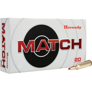 nady 81391 Match 6mm Creedmoor 108 GR ELD Match 20 Rounds Ammo