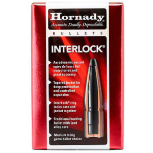 HORNADY 3040 30 CAL .308 165 GR SP INTERLOCK 100 CT.