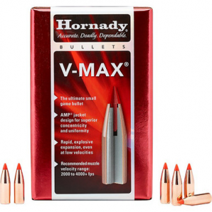 HORNADY 22601 6.5MM .264 95 GR V-MAX 100 CT.