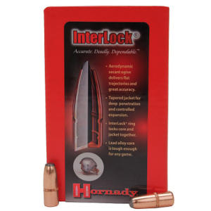 HORNADY 3210 32 CAL .321 170 GR FN INTERLOCK 100 CT.
