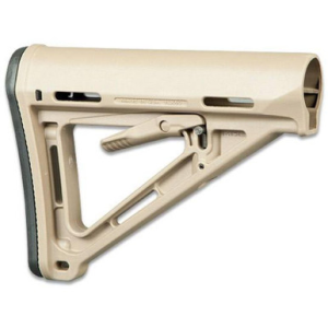 Magpul AR-15 MOE Stock Mil-Spec FDE Rubber Butt Pad Drop In Replacement