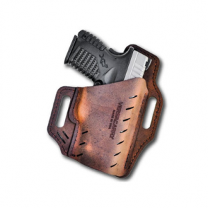 Versacarry Guardian Holster Right Hand Full Size 4" Barrel Leather Brown