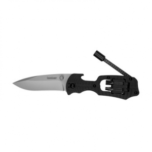 Kershaw Select Fire Folding Knife Drop Point 3.4" Black