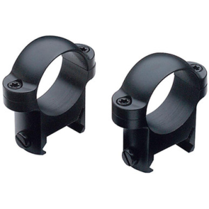 Burris Solid Steel Weaver Zee Rings 30mm High Matte Black, 420077