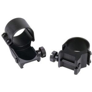 Weaver 1" Detachable Top-Mount Weaver-Style Rings Black Matte Finish, 49043