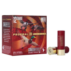 Federal Ultra Steel 12 Gauge 3" 2 and 4 Shot Size 25 Rounds