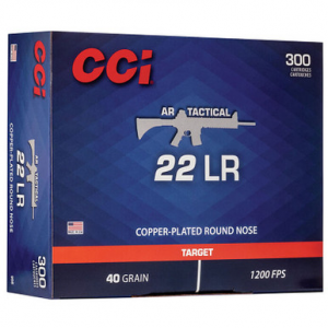  956 Target Plinking AR Tactical 22LR 40 GR RN 300 Rounds Ammo