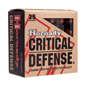 Hornady 5.7X28mm 40 gr FTX Critical Defense 25 Rounds