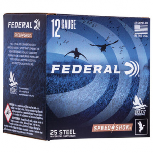 Federal WF1342 Speed-Shok 12 Gauge 3.5" 1 1/2 oz 2 Shot 25 Rounds