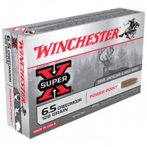 chester X651 SuperX 6.5 Creedmoor 129 GR Power Point 20 Rounds Ammo