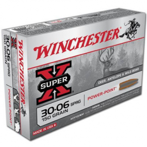 chester X30061 SuperX 30-06 150 GR Power Point 20 Rounds Ammo