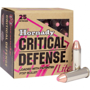 nady 90240 Critical Defense Lite FTX 9mm 100 GR FTE 25 Rounds Ammo