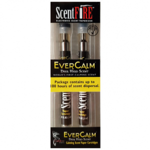 Conquest Scents Scent Fire Refill Cartridge EverCalm Vapor Deer Scent 2PK