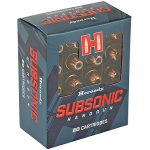 nady 91369 Subsonic 40 S&W 180 GR XTP HP 20 Rounds Ammo