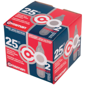 Crosman 2311 Powerlets Co2 Cartridges 25 Pack