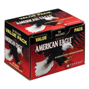 Federal American Eagle .45 ACP 230gr FMJ Value 50PK