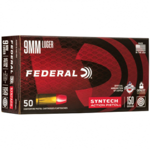 Federal AE9SJAP1 American Eagle 9mm 150 GR TSJFN 50 Rounds