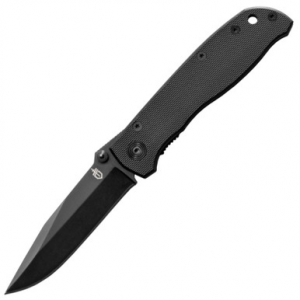 Gerber Air Ranger Black/G10 Folding Knife, Plain Edge, Clip Point