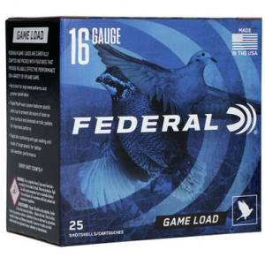 eral H1606 GameShok Upland 16 Gauge 2.75 1 Oz 6 Shot 25 Rounds Ammo