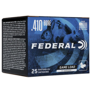eral H4136 GameShok Upland 410 Gauge 3 11/16 Oz 6 Shot 25 Rounds Ammo