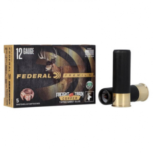 Federal Premium Freight Train 12 GA Slug 5 Rounds