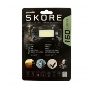 Genesis Skore 160 Lumens Rechargeable Headlamp Black
