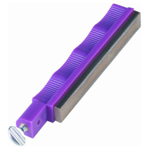 Lansky 9 Coarse Diamond Sharpening Hone Slip Resistant Finger Grooves LDHCR