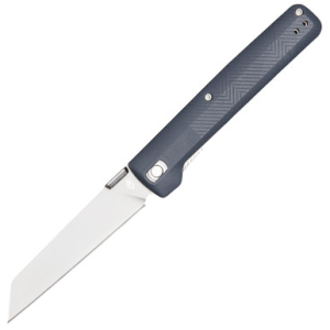 Gerber Pledge Urban Blue/Stonewash Folding Knife, Plain Edge, Reverse Tanto