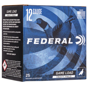 Federal Game-Shok 12 Ga 2.75" #5 Lead 1.25oz 25 Rounds