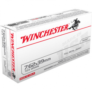 chester Q3174 USA 7.62X39mm 123 GR FMJ 20 Rounds Ammo