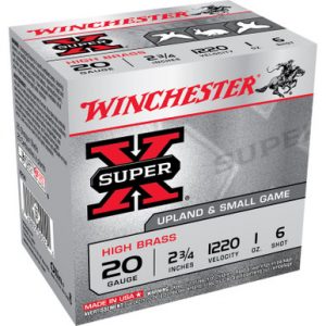 chester X206 SuperX HB 20 Gauge 2.75 1 Oz 6 Shot 25 Rounds Ammo