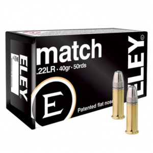 y Match EPS .22LR 40gr. 50 Rounds Ammo