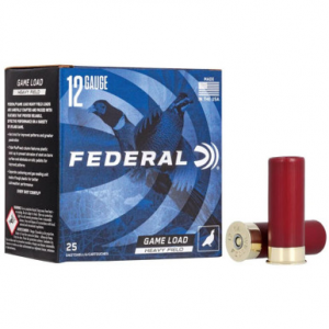 eral Game Load Upland Heavy Field #6 12 Gauge 2-3/4 25 Rounds Ammo