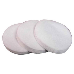 Pro Shot Flannel Gun Cleaning 600 Cnt Patches (.22-.270 Cal. 1" Rd.), 1-600