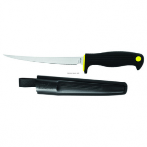 Kershaw 1257X Clearwater 7" Fillet Knife Black/Red Fixed Blade