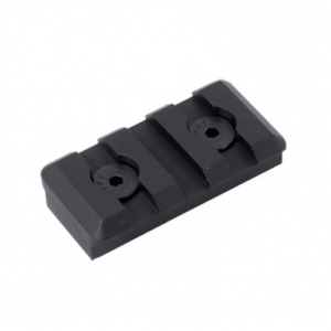 Timber Creek Outdoors M-LOK 3 Slot Picatinny Rail Black Anodized M 3S PR BL
