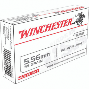 chester WM193K USA 5.56mm 55 GR FMJ 20 Rounds Ammo