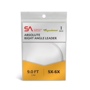 Scientific Angler Absolute Right Angle Leader - 5X-6X Black 5X-6X