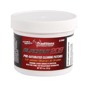 Traditions Blackout 209 Pre-Saturated Cleaning Patches