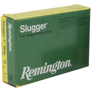 ington 12 Gauge 3 1 Oz Rifled Slug 5 Rounds Ammo