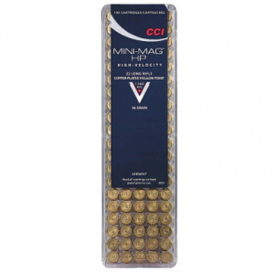  0031 Varmint Mini Mag 22LR 36 GR CP HP 100 Rounds Ammo