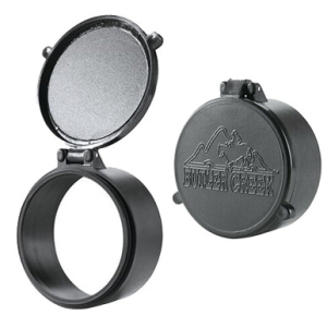Butler Creek Flip-Open Scope Cover Objective Size 25 Polymer Black, 30250
