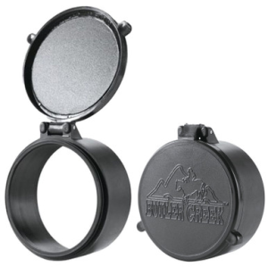 Butler Creek Flip-Open Scope Cover Objective Size 15 Polymer Black, 30150
