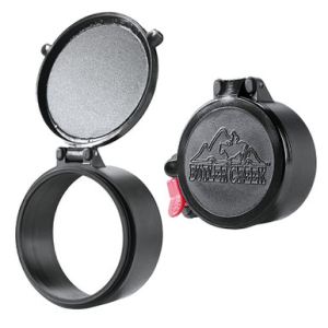 Butler Creek Flip-Open Scope Cover Objective Size 01 Polymer Black 30010